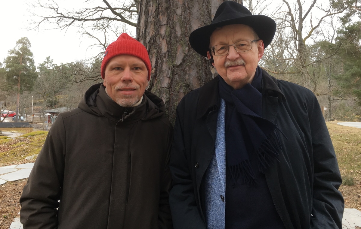 Patrik Sandström och Karl-Erik Edris